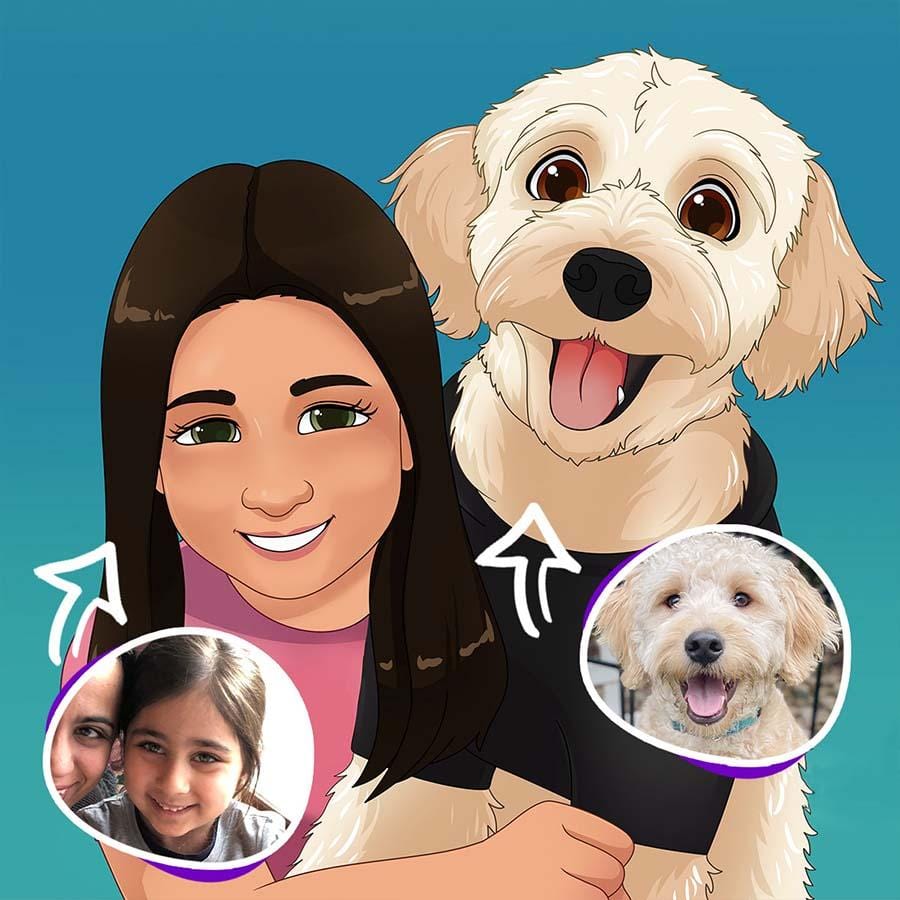 Pettoonies™ Your Pet as a Cartoon
