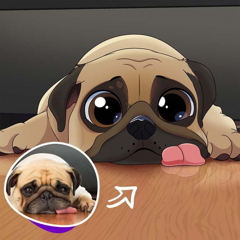 Pettoonies™ Original Pet Art (11-15 Pets)
