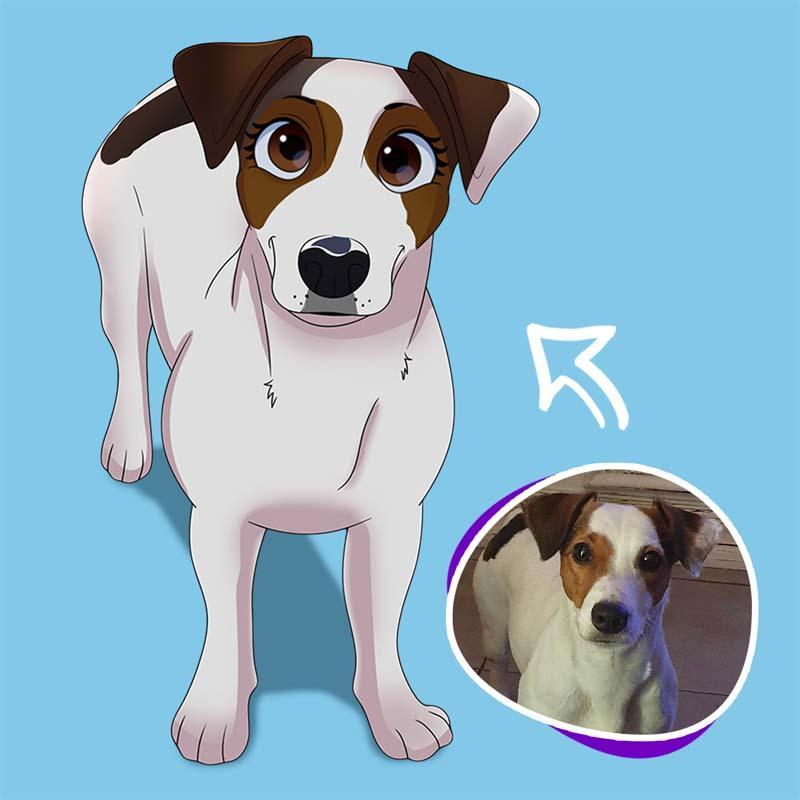 Pettoonies™ Original Pet Art (11-15 Pets)