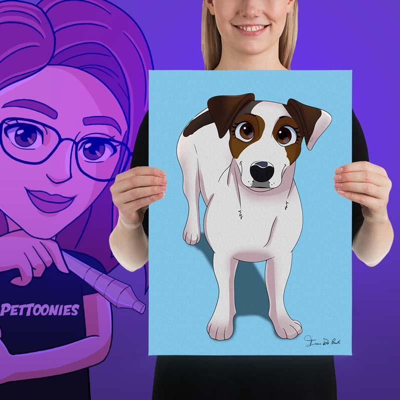 Pettoonies™ Original Pet Art (11-15 Pets)