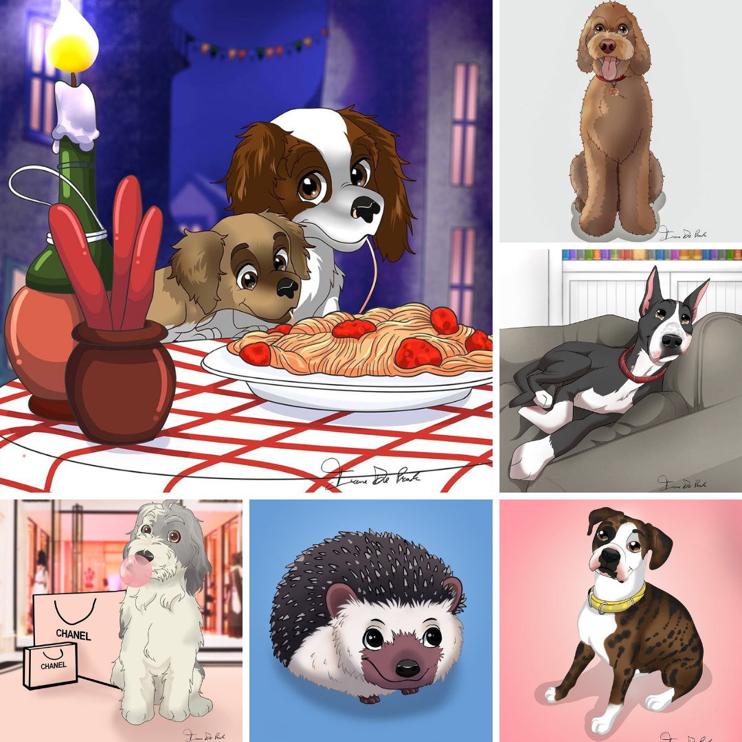 Pettoonies™ Original Pet Art