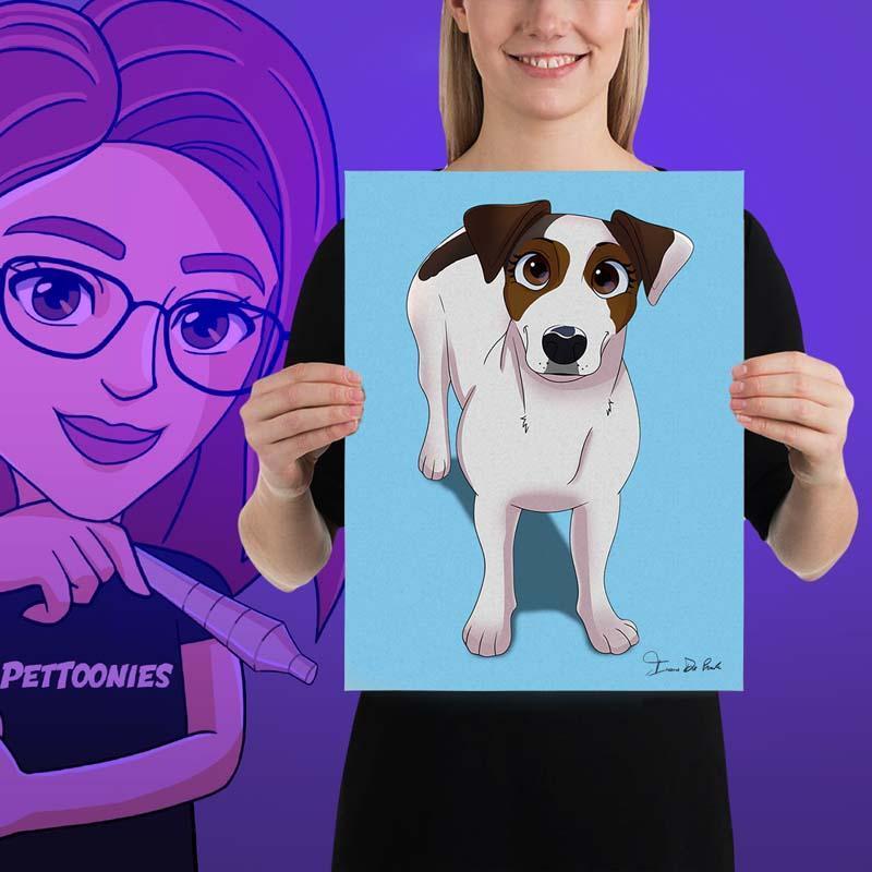 Pettoonies™ Original Pet Art (11-15 Pets)