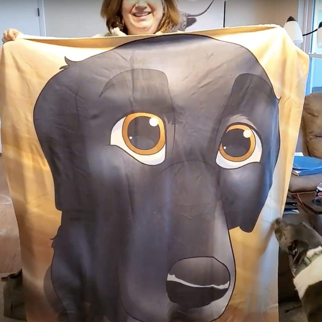 Pettoonies Sherpa Fleece Blanket