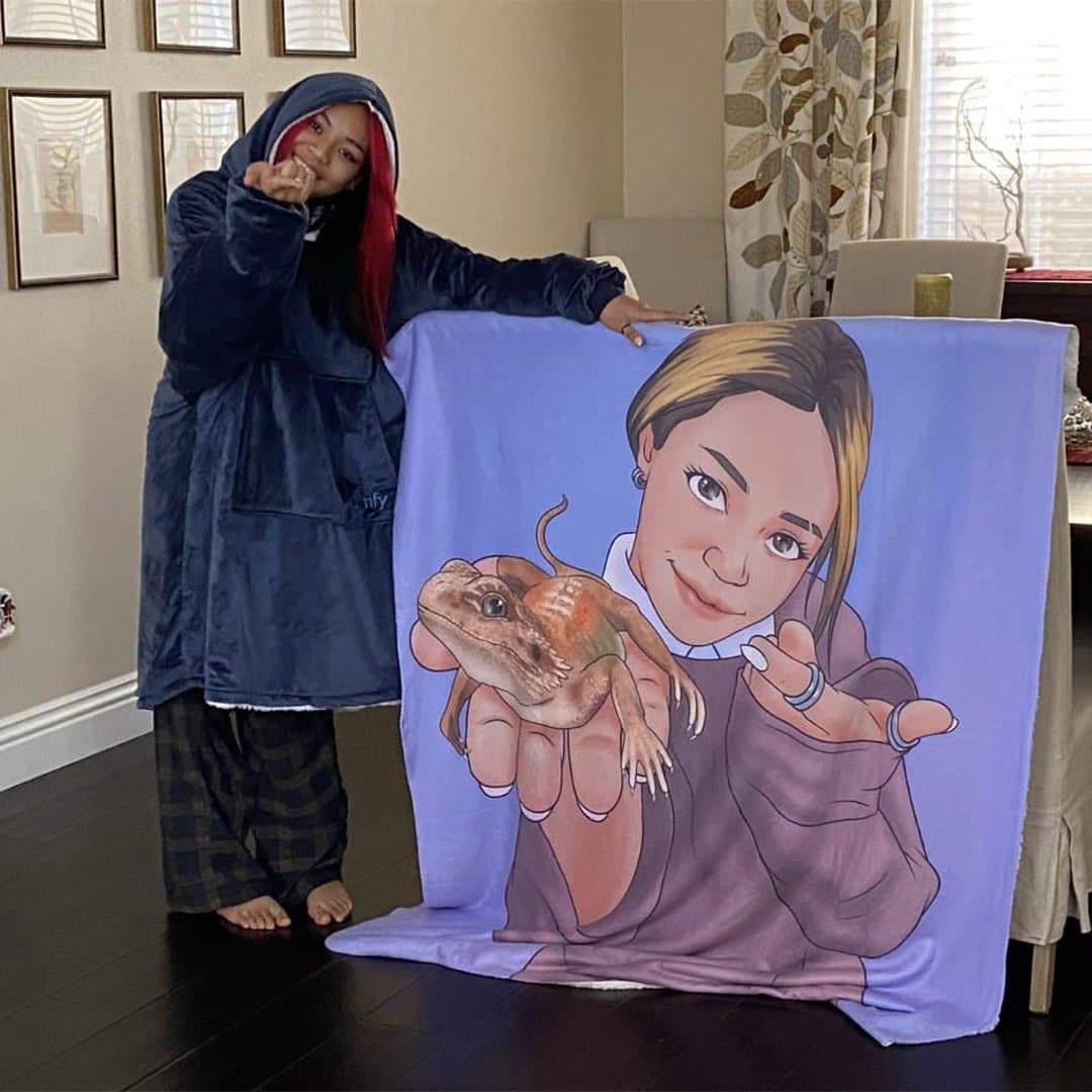 Pettoonies Sherpa Fleece Blanket