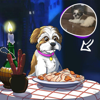 Pettoonies™ Original Pet Art (11-15 Pets)