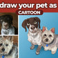 Pettoonies™ Original Pet Art (11-15 Pets)
