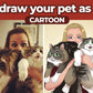 Pettoonies™ Original Pet Art (6-10 Pets)