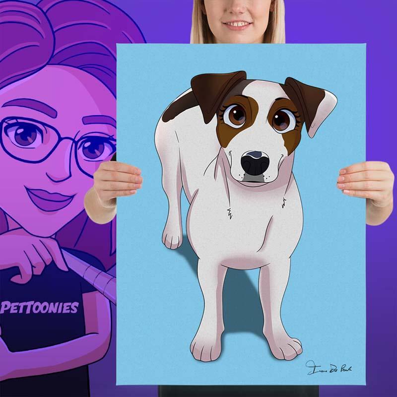 Pettoonies™ Original Pet Art (6-10 Pets)